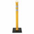 Cortina 03-747YRBC Yellow Delineator Post W/10Lb Base Pack