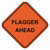 Cortina 07-800-3001 Roll-Up Sign Bw Mesh Signs Fa Orange 36"