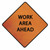 Cortina 07-800-4085 48" Work Area Ahead 3017671