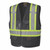 Pioneer V1021571U-2/3XL 135Au Black Solid Vest 2/3XL (25 EA)