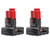 Milwaukee 48-11-2412 M12 REDLITHIUM XC 3.0Ah Battery (2 Piece)