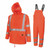 Pioneer V1080350U-M 5618U Hi-Viz Rainsuit Orange