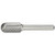 Alfa Tools B71231 SC-9 Carbide Burr Cylindrical Radius Single Cut