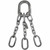 Acco Chain 537301200 3/4" Std.Magnet Chain 5Link Assy.
