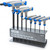 8 PC. MET BALL-PLUS CUSHGRIP T-THROUGH HDL ST