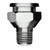 Alemite 1823-1 Button Head Fittings, Straight, 1 1/4 in, Male/Male, 1/4 in (NPTF), 50 Pack