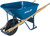 Jackson Professional Tools M6T22KB 6Cu.Ft. Steel Tray H.D.Contractor Wheelbarrow