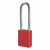 American Lock A1107RED Aluminum Padlock - Red3" Shackle