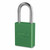 American Lock S1106GRN Grn Alum Safety Pl W/11/2In Shckl Key Retaining
