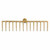 Ampco Safety Tools R-10FG Rake 14" Tooth W/Fbg Handle