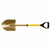 Ampco Safety Tools S-83FG 9.5"X12" D-Handle Shovelwith Fiberglass Handle