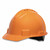 Honeywell North NSB11003 Short Brim Hard Hat Vented Orange
