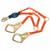 EZSTOP F2 HI VIS ORANGEWEBBING ELASTIC LEGS 10