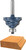 Bosch Power Tools 85606M 1-1/4" C.T. Wavy Edge Router Bit Ball Bearin