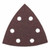 Bosch Power Tools SDTR080 Red Detail Sanding Triangle- 80-Grit (5Pk) (1 PK)