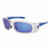 Mcr Safety SR148B Swagger Safety Glasses Clear Frame Blue Lens (1 Pair)