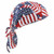 Ergodyne 12477 Chill-Its 6615 High Performance Dew Rag Star/St