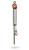 Cm Columbus Mckinnon 2255A 622A Hand Chain Hoist 1/2 Ton; 10' Lift