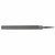 Crescent/Nicholson 21745N 8" Half Round Bastard File With Handle