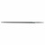 FILE 6" X SLIM W/O HDL CDD NICH