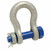 Campbell 5392235 999 1-3/8" 13-1/2T Anchor Shackle W/Safety Pi