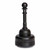 Eagle 1208BLACK Safesmoker Receptacle Poly W/Metal Bucket-Black