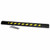 Eagle 1790BLK 00207 Black W/Yellow Stripes Parking Stop/Hardwa