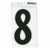 Brady 3010-8 Brady 3 In Self Adhesivenumber 8 10/Pack