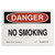 Brady 88370 No Smoking Sign B-302 7In H X 10In W