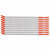 Brady SCN10-X Clip Sleeve Wire Markers- Legend: X - 300/Pk (1 PK)