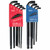 Eklind Tool 13122 Ball-Hex-L Key Set Stubby 13 Pc Inch & 9 Pc  mm