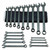Martin Tools CB7KM Black Metric Comb Wr Set (1 ST)