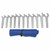 Martin Tools SW11KM 11 Piece Chrome Angle Service Wrench Set (1 SET)