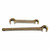Petol VW1BR 15" Bronze Petol Valve Wheel Wrench Single-End