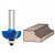 Alfa Tools RB75104 1 1/4 x 2 1/8 Cove Router Bit