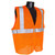 Radians SV2OM5X Economy Tpr/Cl2 Mesh Safety Vest-Org-5X