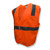 Radians SV2OS5X Economy Tpr/Cl2 Solid Safety Vest-Org-5X