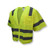 Radians SV83GML Standard Tpr/Cl3 Mesh Safety Vest-Grn-L