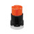 Eaton Crouse-Hinds AHCL1430C Conn Locking 125/250V 3P4W 30A Cc-Orange