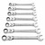 Gearwrench 9900D 7Pc Flex Comb Ratchetingwrench Set