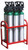 Saf-T-Cart MDE-6S Six Medical Cylinder Cart Stand