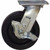Saf-T-Cart SC-25 6" X 2" Swivel Polyolefin Caster W/Brake 700#Cap
