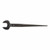 Klein Tools 3214TT Spud Wrench , 1-5/8-Inch Nominal Opening with Tether Hole