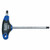 Klein Tools JTH6M8BE 8 mm Ball-End Hex Key, Journeyman T-Handle, 6-Inch
