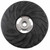 CGW Abrasives 49519 5 x 7/8 Med Smooth Bore W/ Nut Pads, 1 Pack