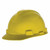 MSA 10034029 V-Gard Vented Yell Hardcap 6 Point Susp.