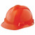 MSA 463945 Orange V-Gard Slotted Ha