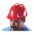 MSA 475363 Red V-Gard Slotted Hard
