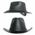 Occunomix VCB200-06 Cowboy Hard Hat W/Ratchet Blk