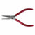PLIER CHAIN NOSE W/GRIP